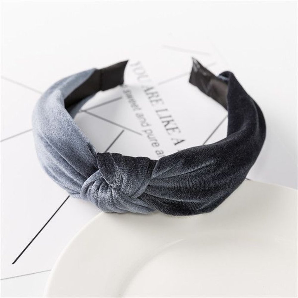 2 for $10 - Velvet Knot Headband - Picture 6 of 10